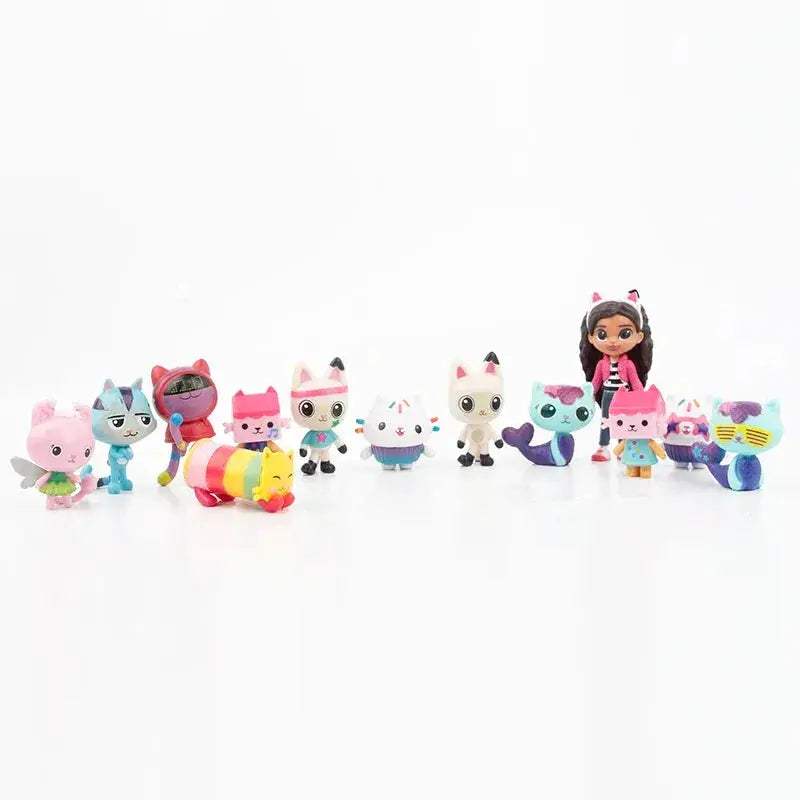 Gabby's Dollhouse 13 Piece Figure Toys Premium Collectible Set - ToylandEU