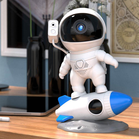 Galactic Astronaut Rocket Night Light Star Projector for Stellar Ambiance - ToylandEU