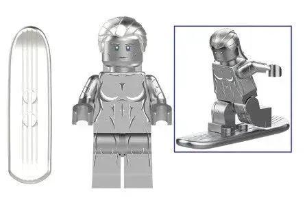  Galactic Surfer Custom Minifig Base Plate Included ABS -  ToylandEU™