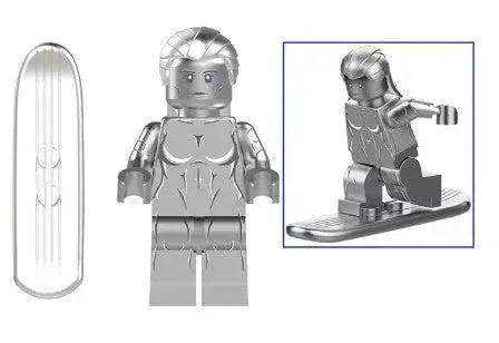  Galactic Surfer Custom Minifig Base Plate Included ABS -  ToylandEU™