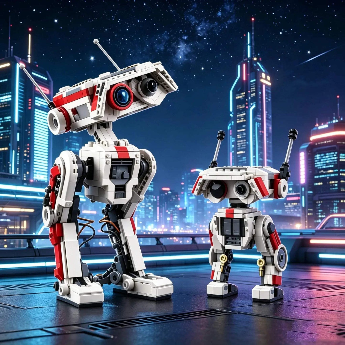  Galaxy Explorer Robot Building Kit Futuristic City -  ToylandEU™
