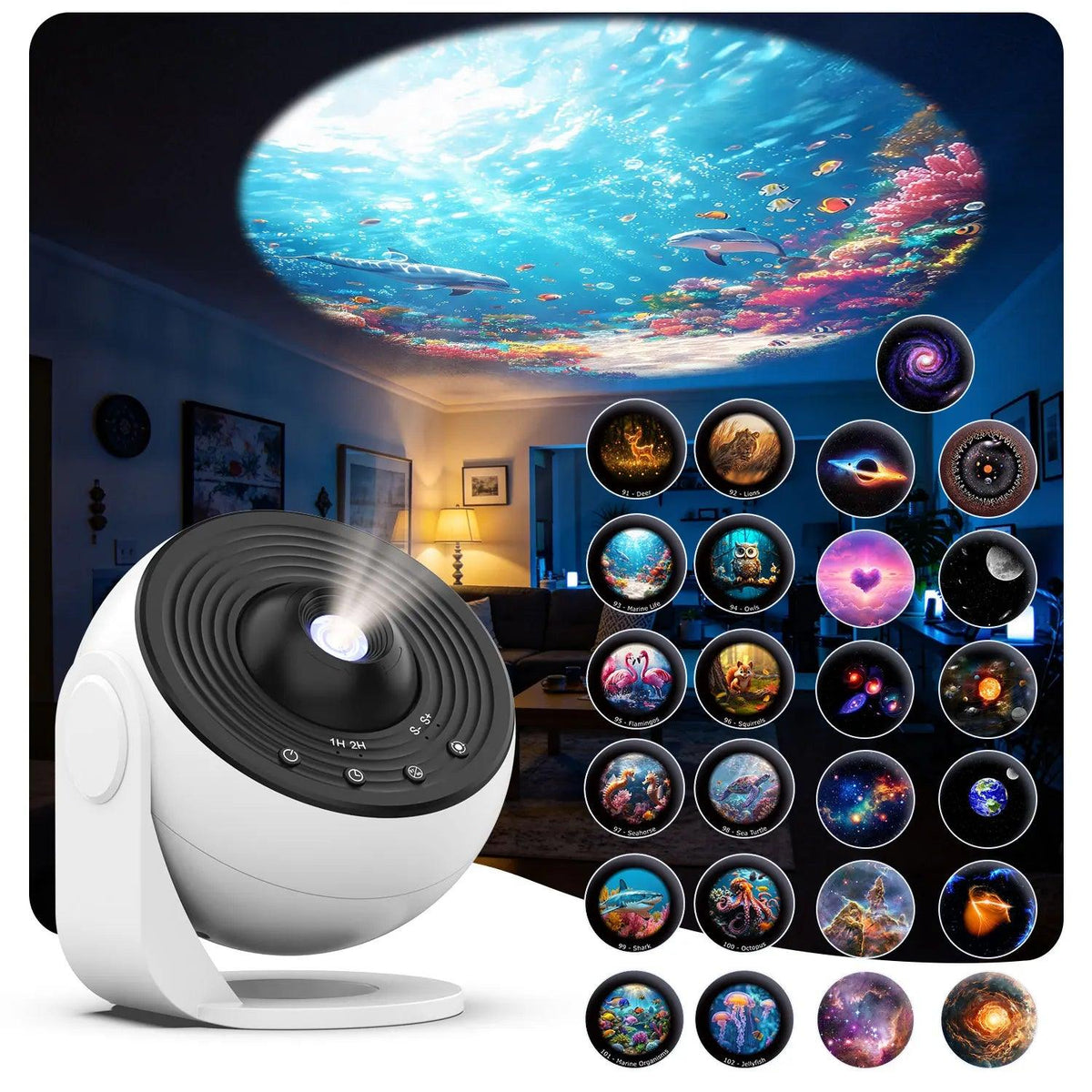 Galaxy Projector | Full Color | Toylandeu™