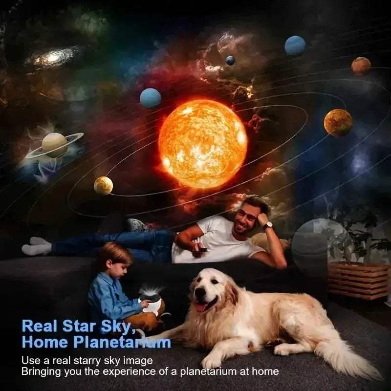 Galaxy Projector Night Light 12-In-1 Cosmic Sky Show - ToylandEU