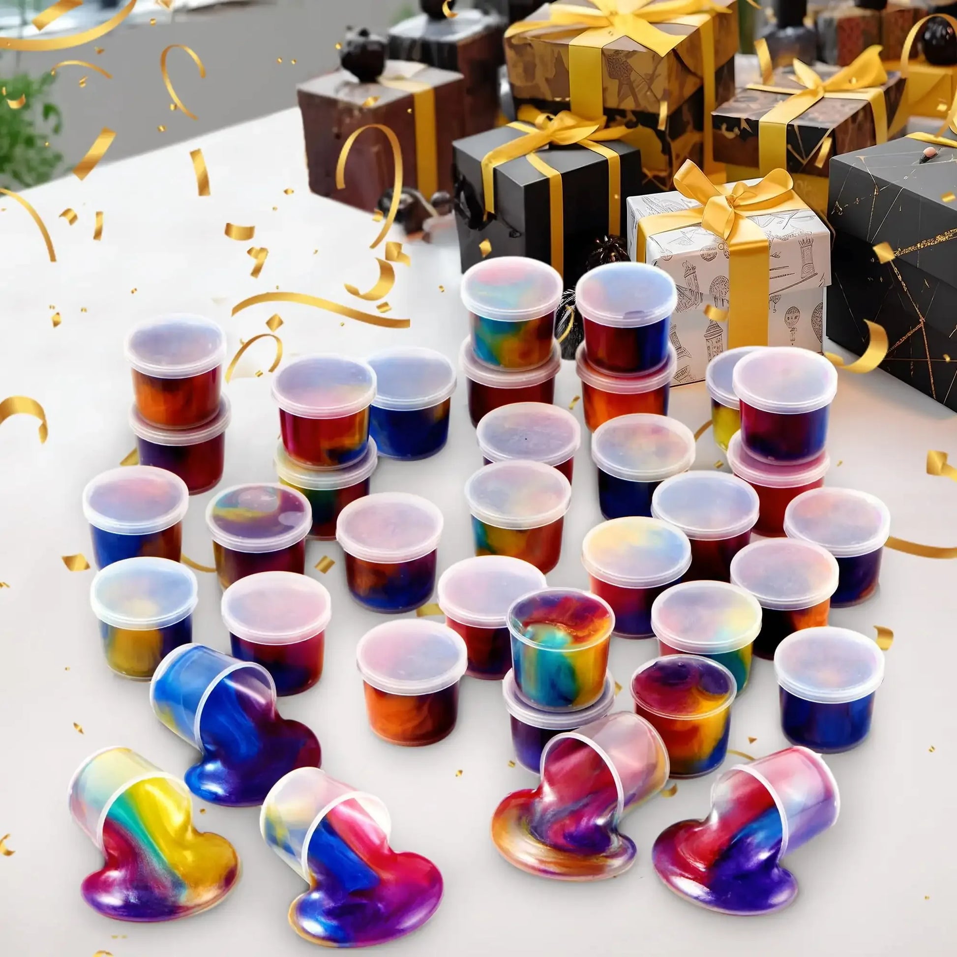 Galaxy Slime Cup Party Favors Non Sticky And Safe Fun - ToylandEU