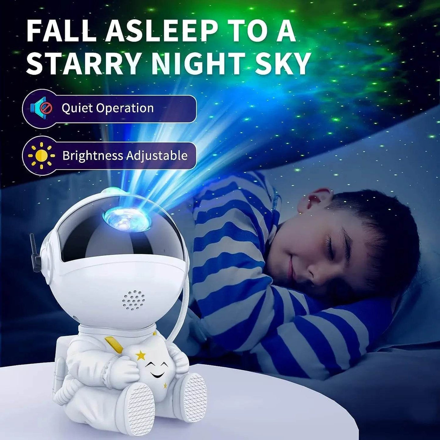 Galaxy Star Astronaut Projector Light Starry Sky Lamp - ToylandEU