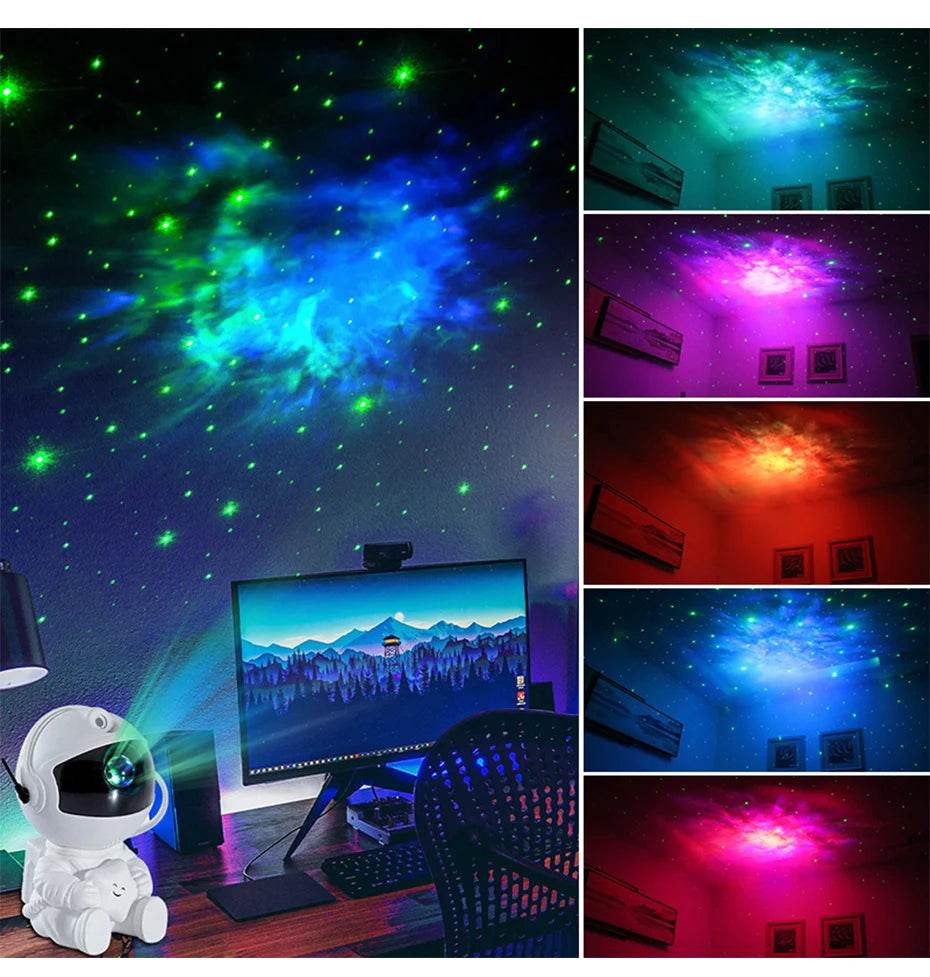 Galaxy Star Astronaut Projector Light Starry Sky Lamp - ToylandEU