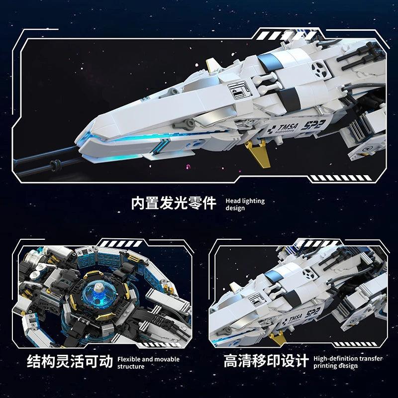  Galaxy Starship Set | Lego Compatible | Toylandeu™ 
