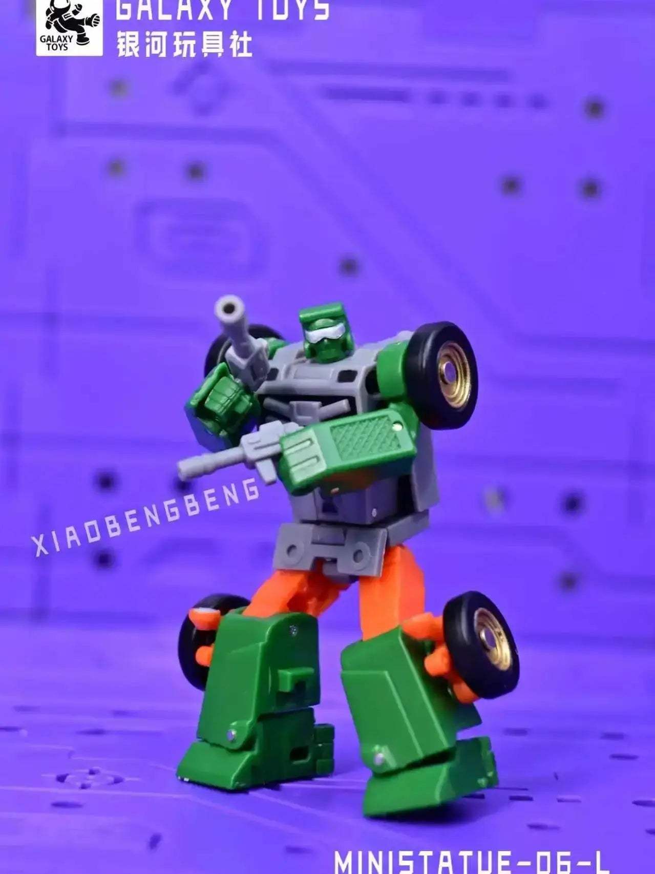 Galaxy Toys Beachcomber Mini Transformer Action Figure 5cm - ToylandEU