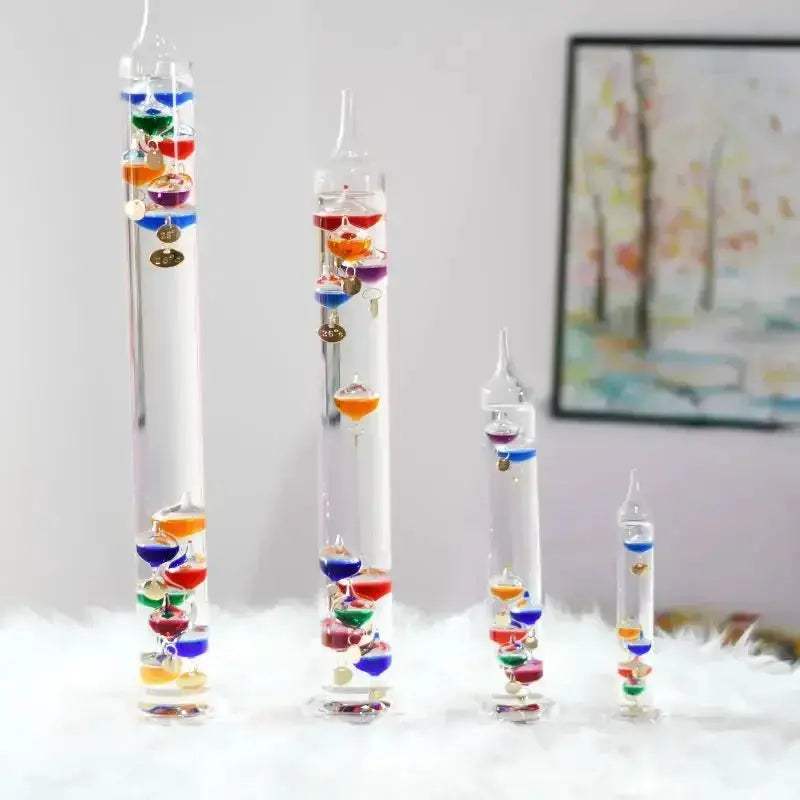 Galileo Thermometer Colorful Crystal Ball Decorative Hanging Accent - ToylandEU