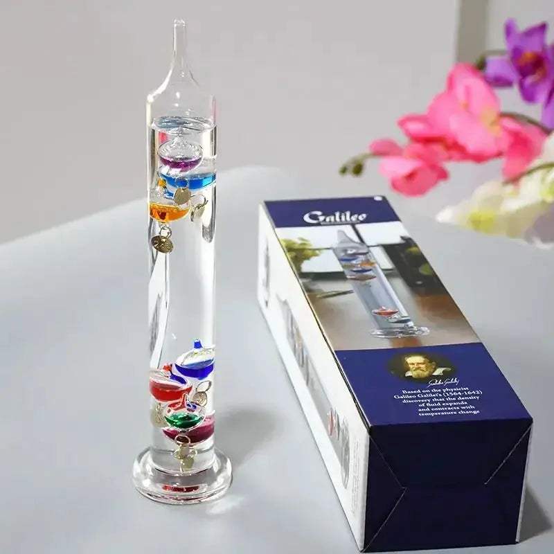 Galileo Thermometer Colorful Crystal Ball Decorative Hanging Accent - ToylandEU