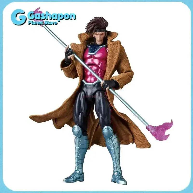 Gambit Mafex Articulated Poseable Action Figure Collectible - ToylandEU