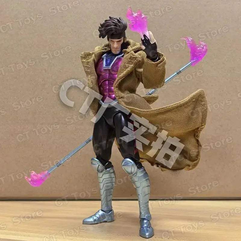 Gambit Mafex Articulated Poseable Action Figure Collectible - ToylandEU