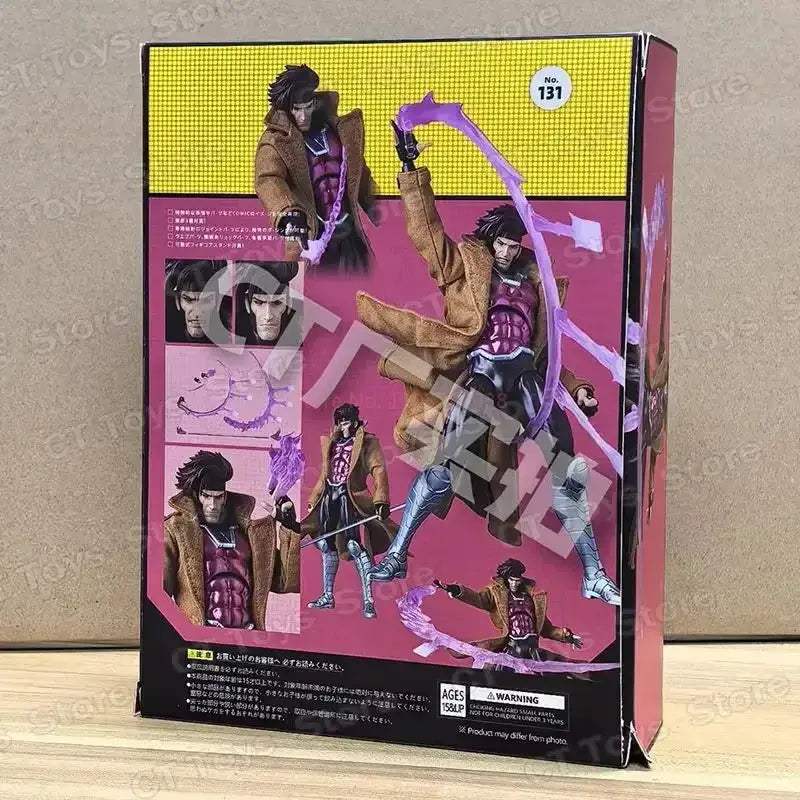 Gambit Mafex Articulated Poseable Action Figure Collectible - ToylandEU