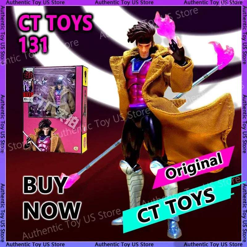 Gambit Mafex X Men Action Figure Collectible Toy Deluxe Edition - ToylandEU