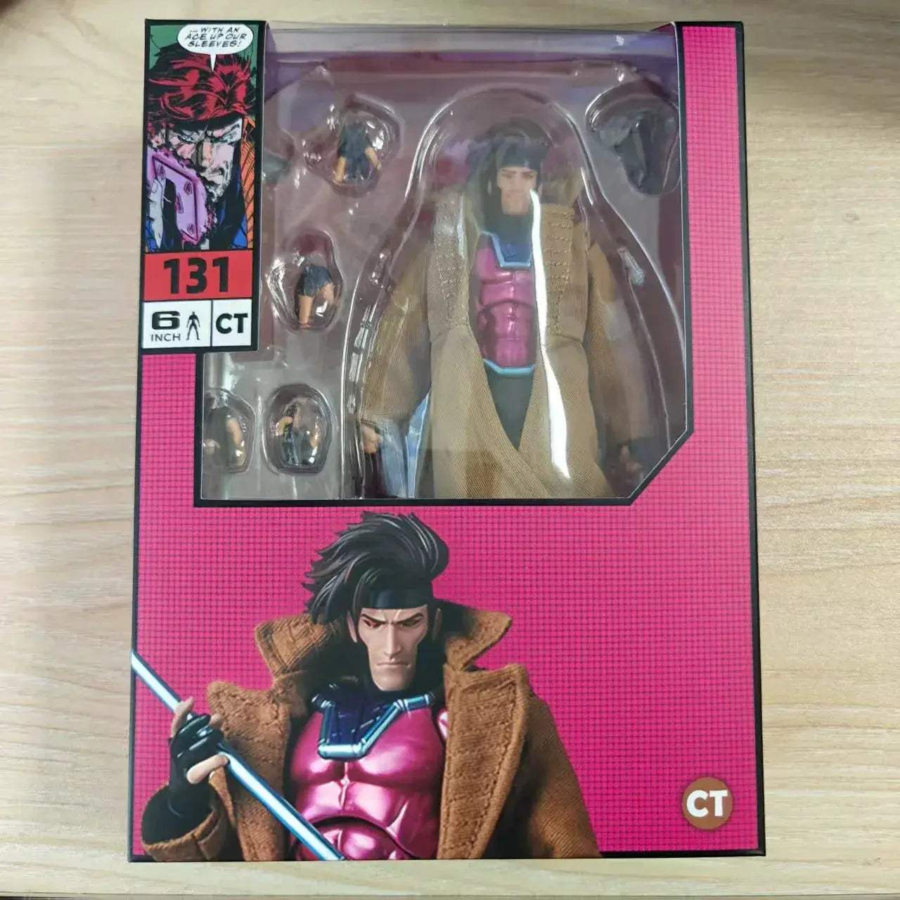 Gambit Mafex X Men Action Figure Collectible Toy Deluxe Edition - ToylandEU