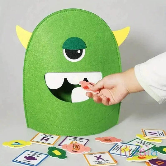  Alphabet Monster Matching Game Fun Letter Recognition Toy for Youngsters 3 Plus Classroom Home Learning Christmas Gift -  ToylandEU™