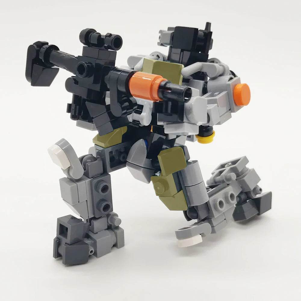 Game Brickheadz MOC 94380 Mecha Robot Building Blocks Kit Building Bricks MOC - ToylandEU