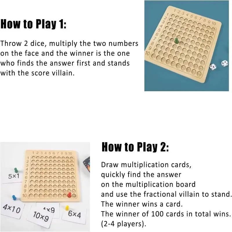  Multiplication Table Educational Desktop Game For Kids -  ToylandEU™