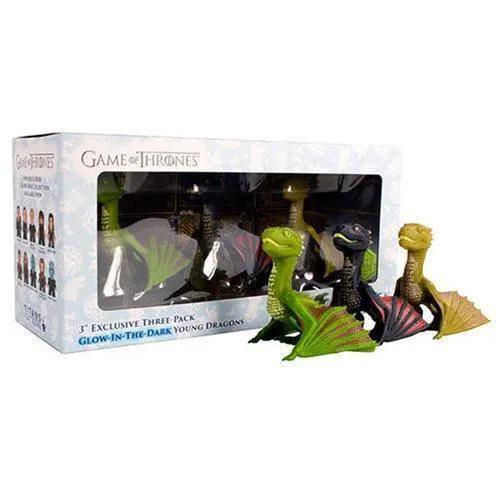  Game Of Thrones Glow In The Dark Dragon Figures 3 Pack -  ToylandEU™