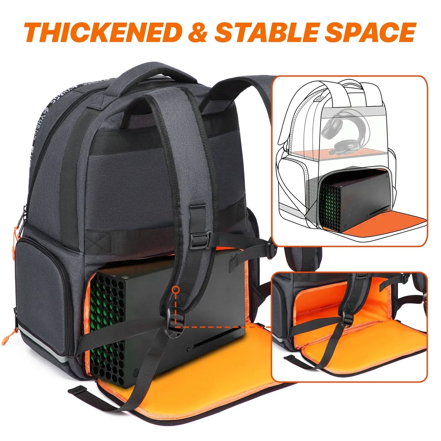 Gaming Backpack For Xbox Series X S With Console Pockets - ToylandEU