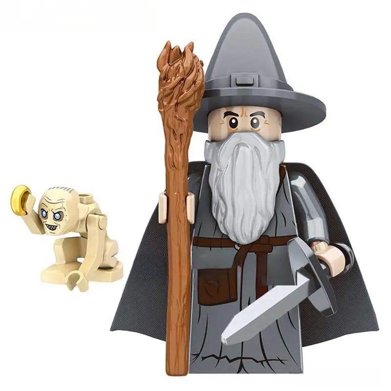 Gandalf The Gray Lord of The Rings Lego Minifigures Custom Toys - Minifigure Toys