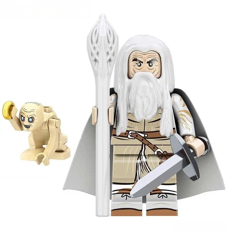  Gandalf The White Lord of The Rings Lego Minifigures Custom Toys -  ToylandEU™