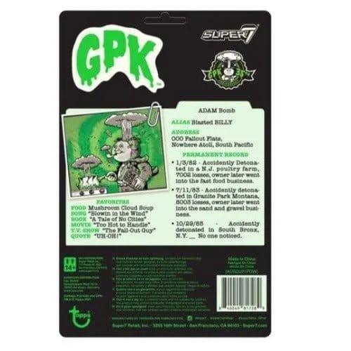  Garbage Pail Kids ReAction Figure Adam Bomb Glow -  ToylandEU™
