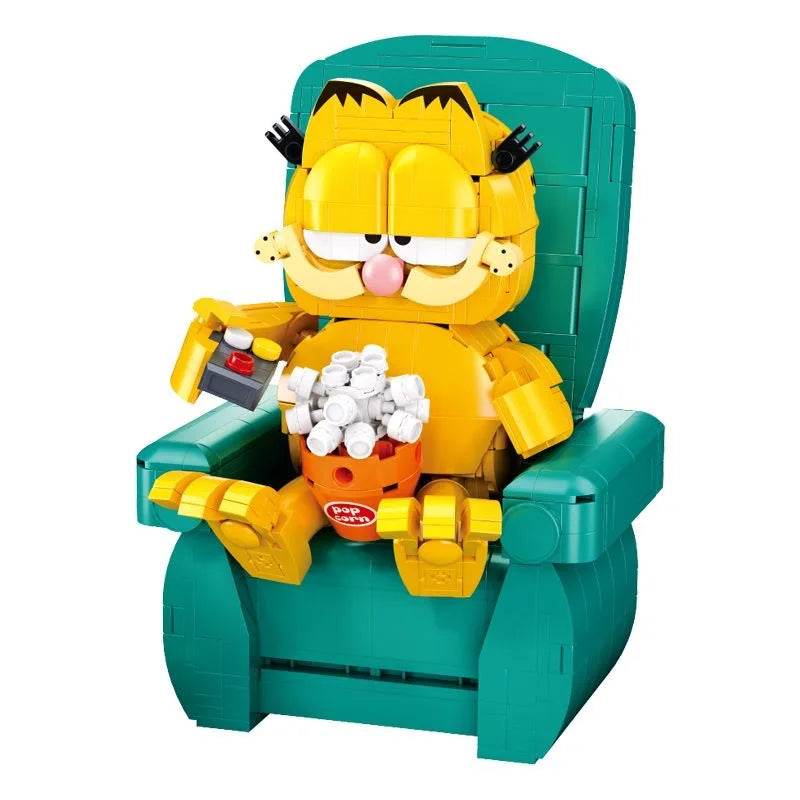 Garfield Building Blocks Sofa Set With Mini Figures Model - ToylandEU