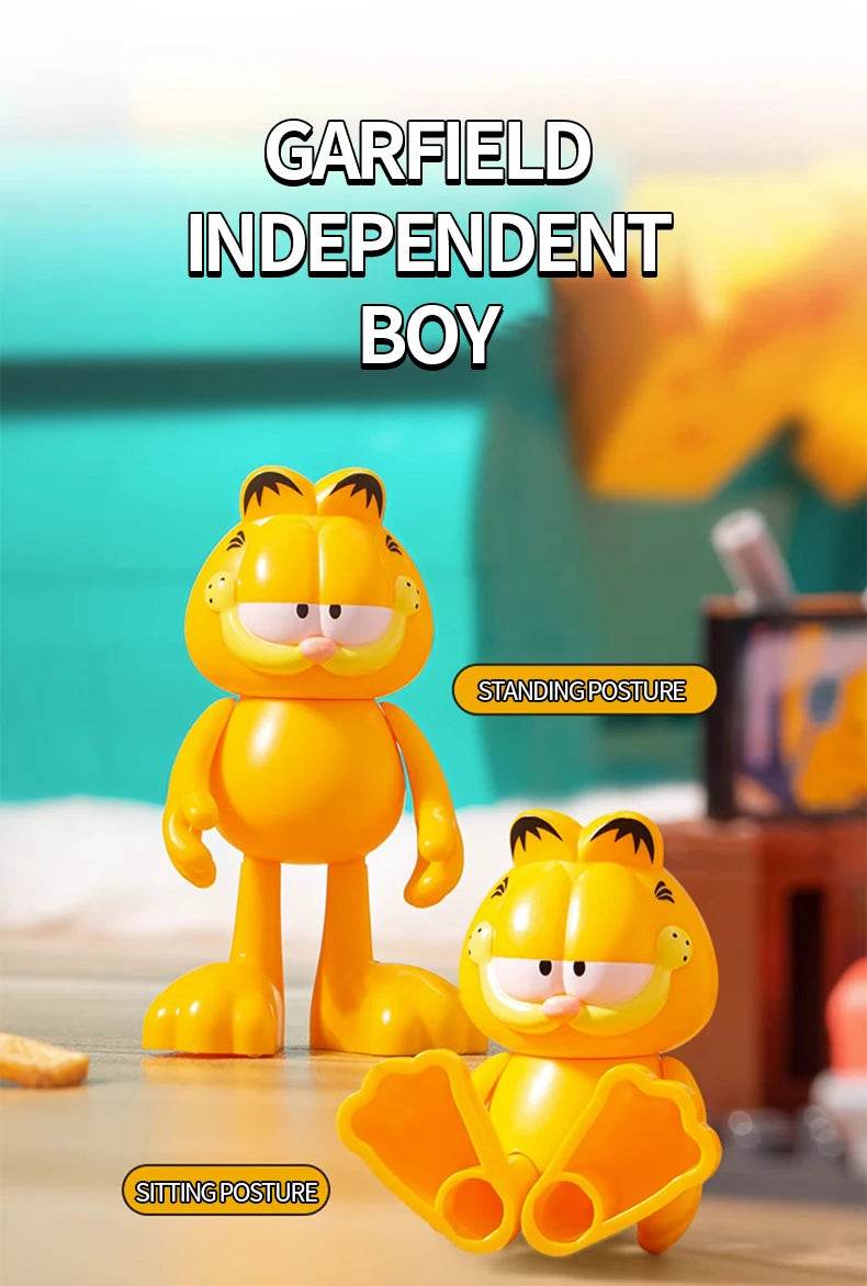 Garfield Building Blocks Sofa Set With Mini Figures Model - ToylandEU