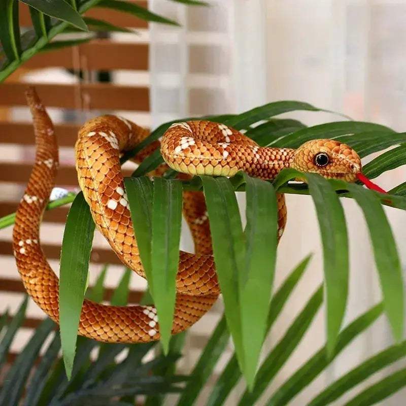Gargantuan Python Plush Toy Pillow For Cozy Home Decor - ToylandEU