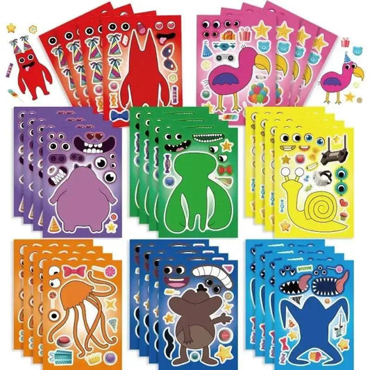  Garten Of Banban DIY Puzzle Stickers For Kids Creative -  ToylandEU™