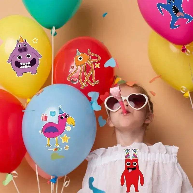 Garten Of Banban DIY Puzzle Stickers Kids Make Face Fun - ToylandEU