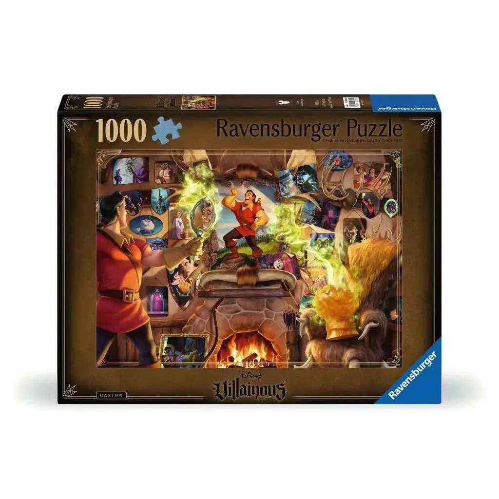 Gaston "Disney Villainous" 1000 Piece Jigsaw Puzzle Ravensburger - ToylandEU