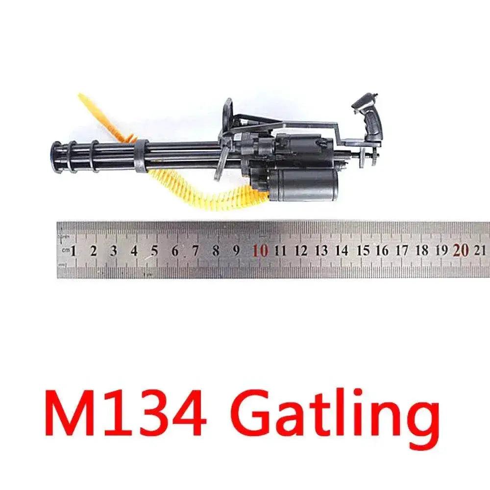  Gatling 4D Assembly Toy Gun 1:6 M134 Minigun Toy Gun -  ToylandEU™