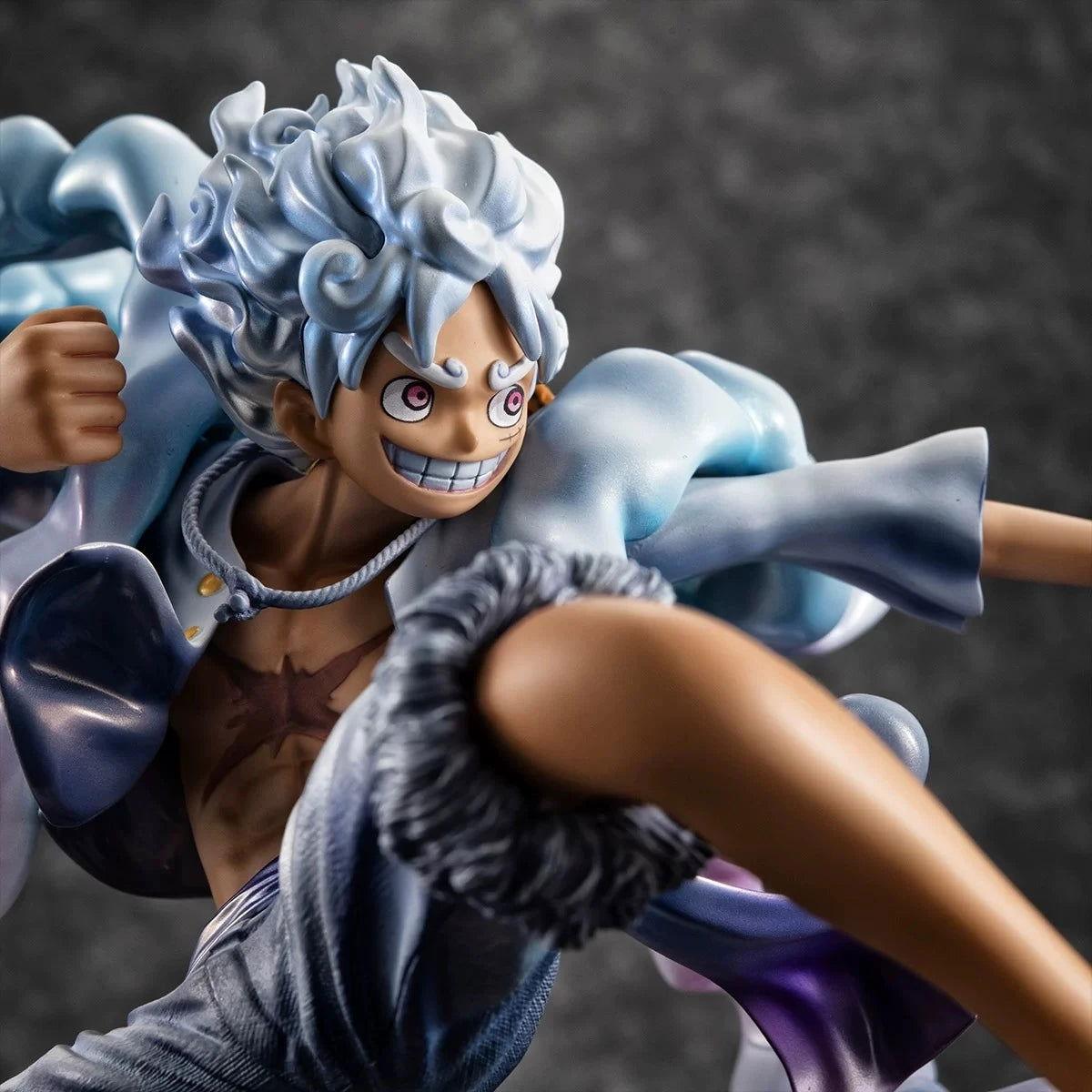 Gear 5 Luffy Action Figure One Piece Collectible Deluxe
