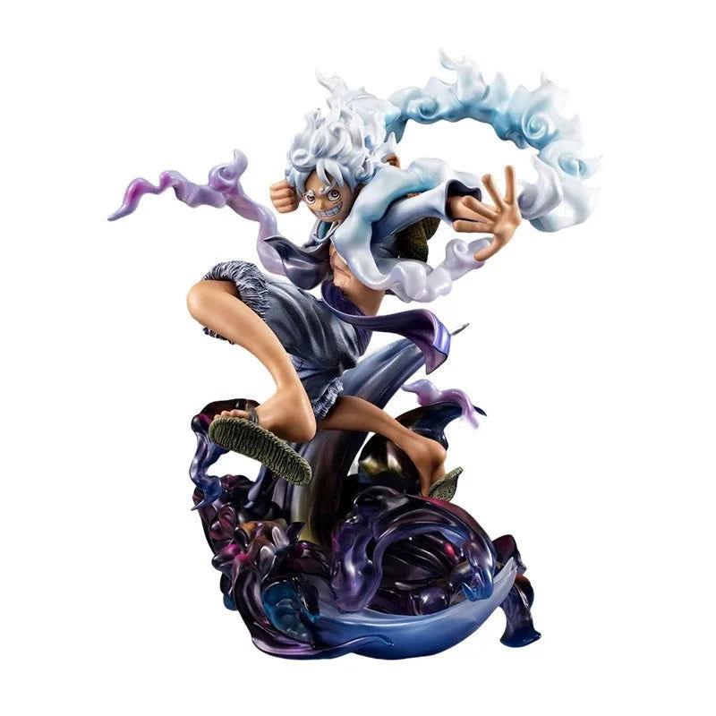 Gear 5 Luffy Action Figure One Piece Collectible Deluxe