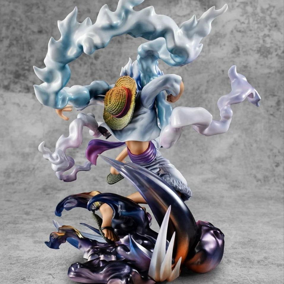Gear 5 Luffy Action Figure One Piece Collectible Deluxe