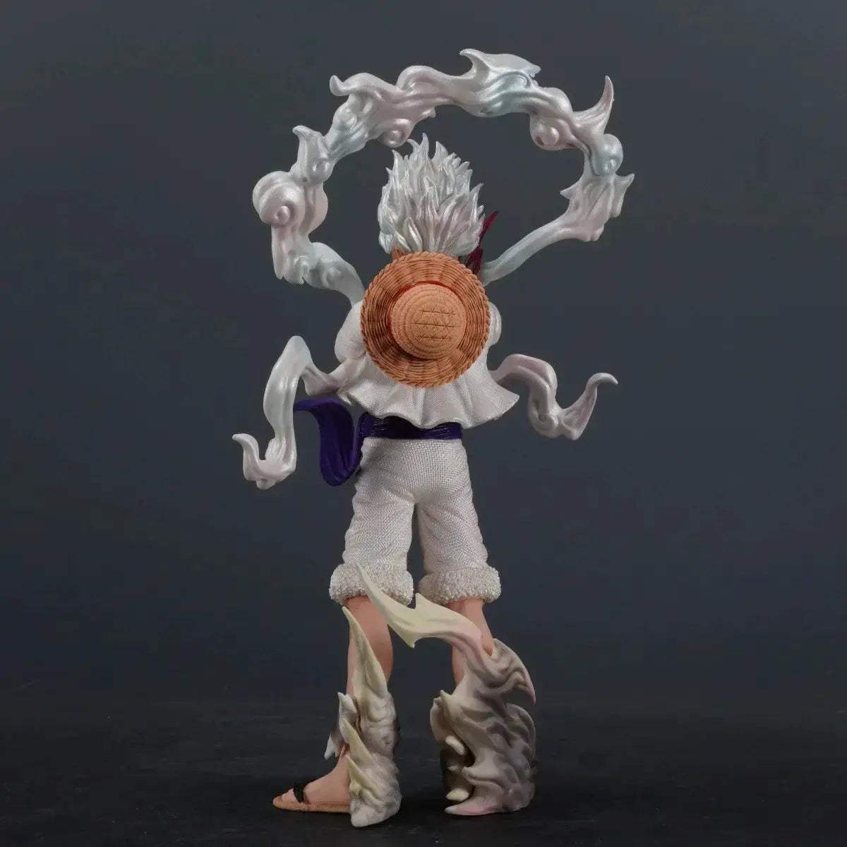 Gear 5 Monkey D. Luffy Anime Figure, One Piece Figure Nika Luffy Action Figurine PVC Statue 25 CM - ToylandEU