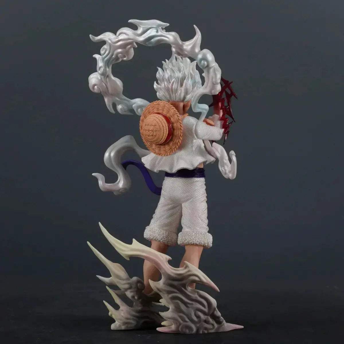 Gear 5 Monkey D. Luffy Anime Figure, One Piece Figure Nika Luffy Action Figurine PVC Statue 25 CM - ToylandEU