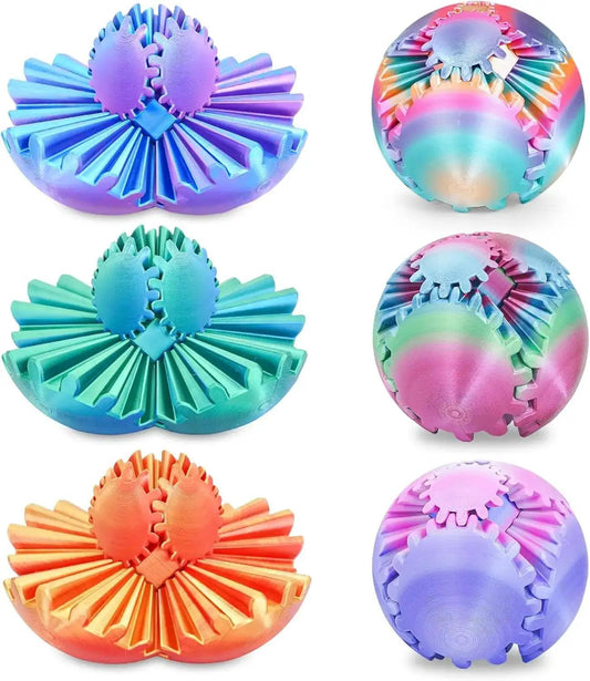  Gear Ball 3D Printed Fidget Toy Durable Stress Relief -  ToylandEU™
