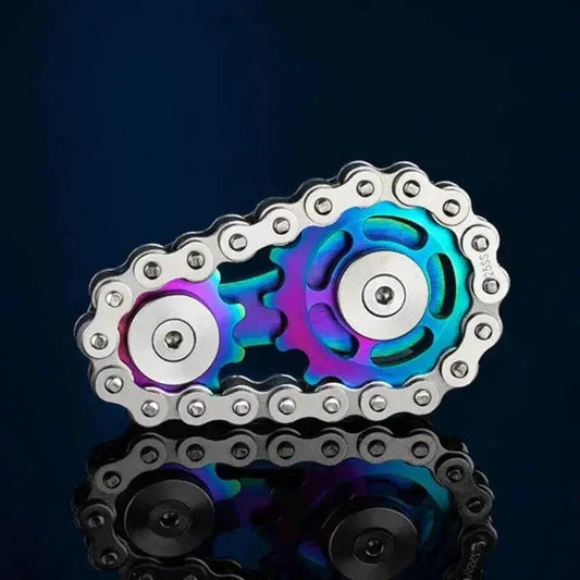  Gear Chain Gyro Fingertip Toy Metal Sprockets Spinner -  ToylandEU™