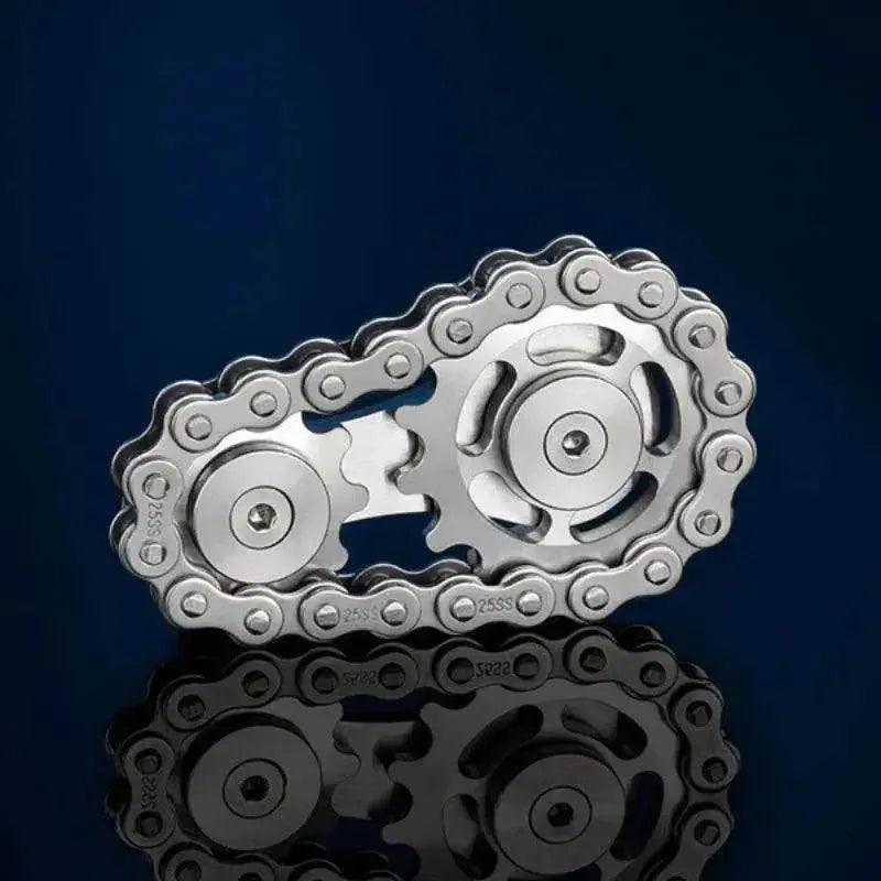  Gear Chain Gyro Fingertip Toy Metal Sprockets Spinner -  ToylandEU™