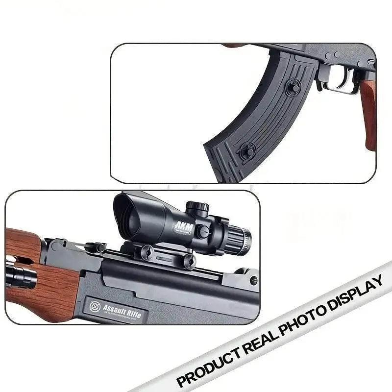  AKM Toy Gun Electric Gel Ball Blaster Rechargeable Splat Blaster -  ToylandEU™