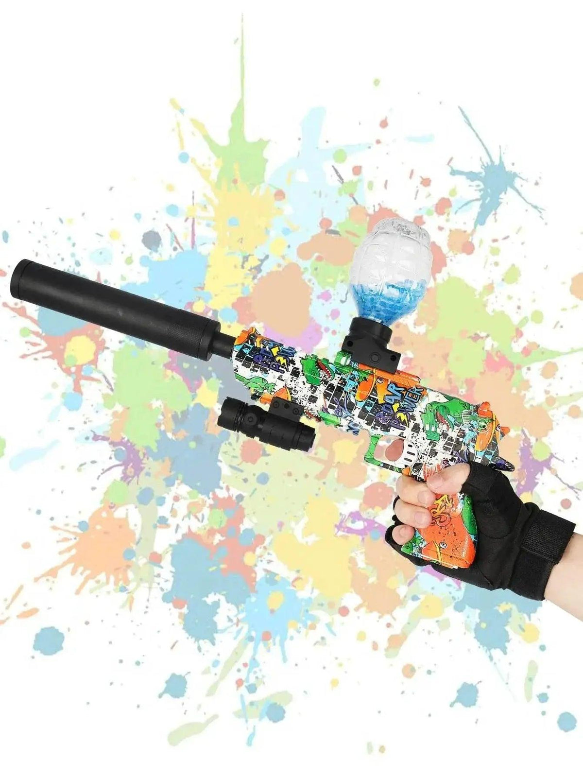 Electric Gel Ball Blaster Gun, Rechargeable Speed Firing -  ToylandEU™