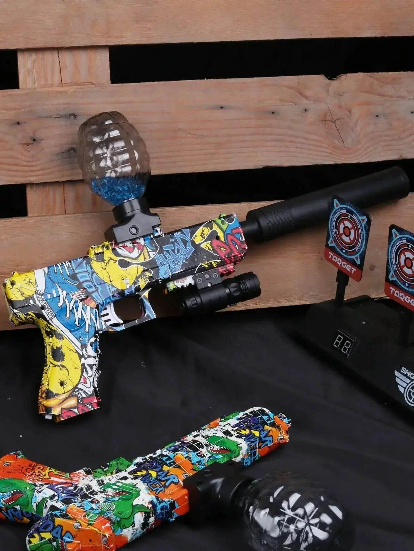  Electric Gel Ball Blaster Gun, Rechargeable Speed Firing -  ToylandEU™