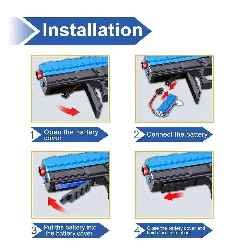  Electric Gel Ball Blaster Toy Gun For Birthday Outdoor Game -  ToylandEU™