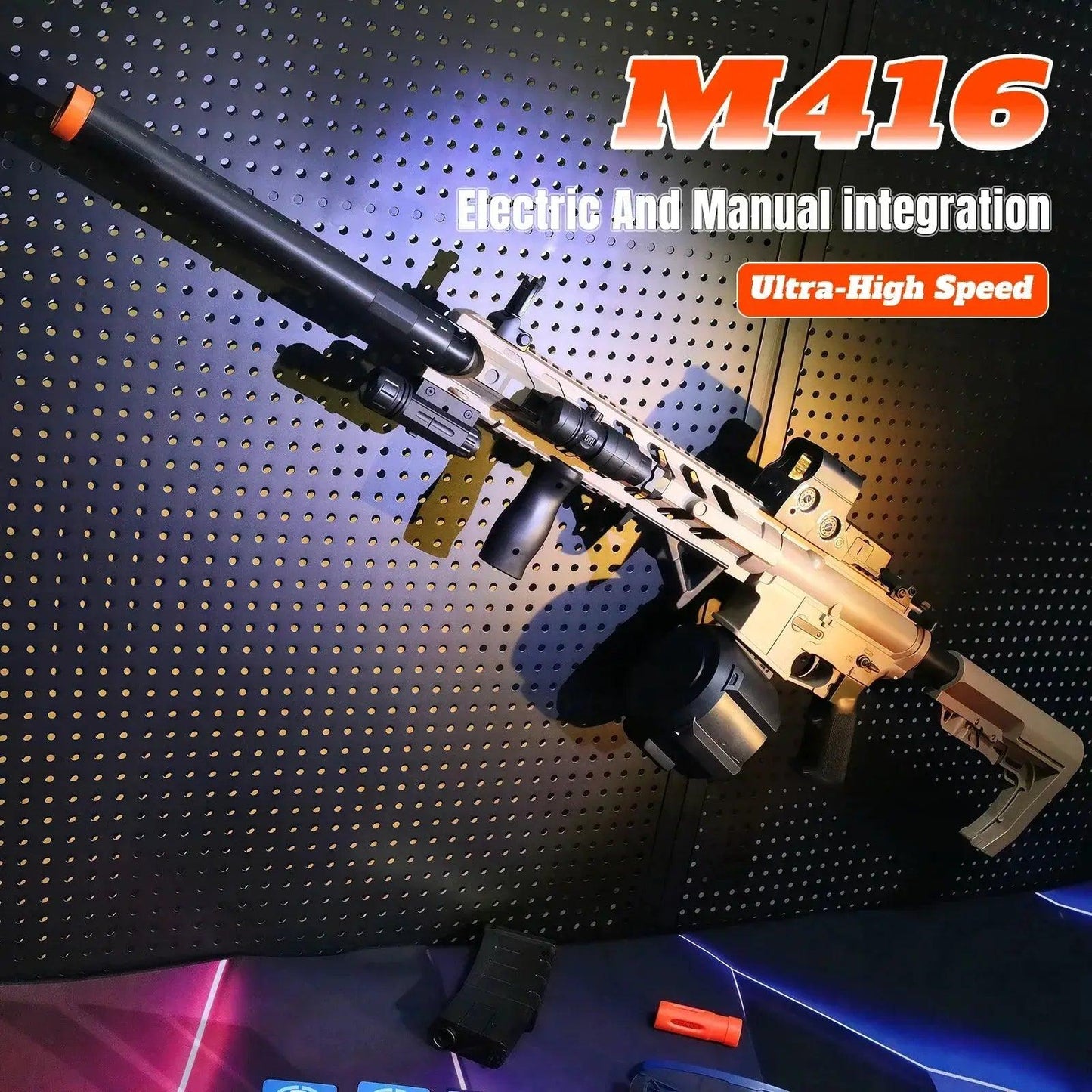 Electric Gel Ball Blaster Toy Gun High Speed Modes -  ToylandEU™