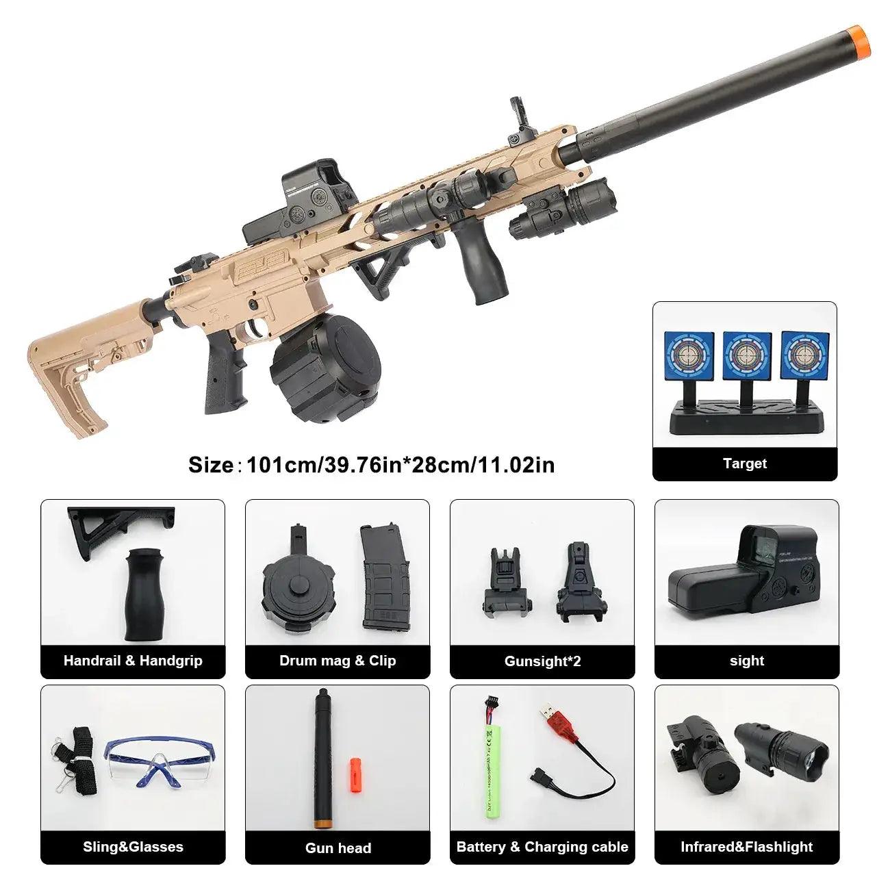  Electric Gel Ball Blaster Toy Gun High Speed Modes -  ToylandEU™