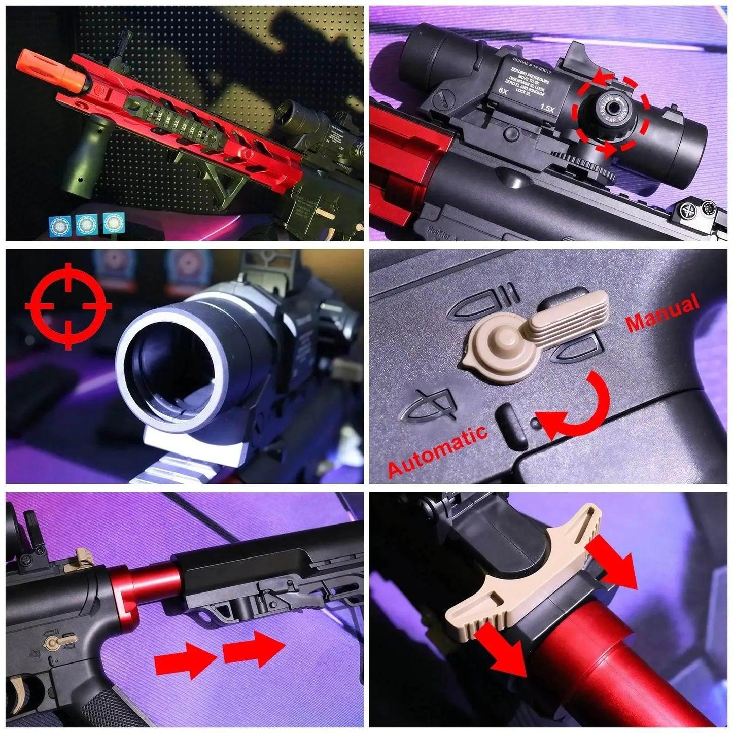  High-Performance Water Gel Ball Blaster Electric Toy Gun -  ToylandEU™