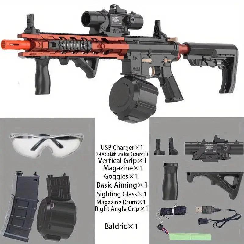  M4 Electric Gel Ball Blaster Toy Gun Dual Mode for Team Games -  ToylandEU™